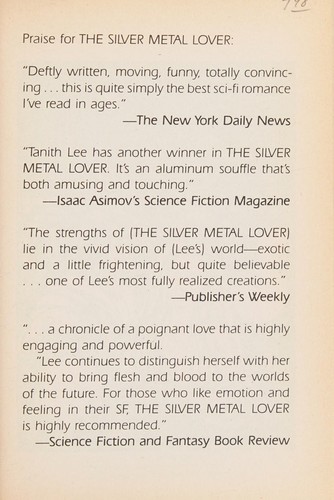 Tanith Lee: Silver Metal Lover (Hardcover, DAW Hardcover)