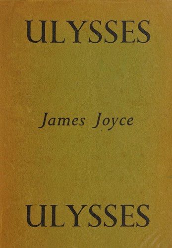 Richard Ellmann: Ulysses (1955, Bodley Head)